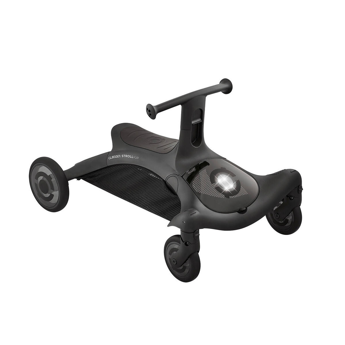 BUGGY STROLL UP  - Taupe/Schwarz, Basics, Textil/Metall (86/44,6/105cm) - GLOBBER