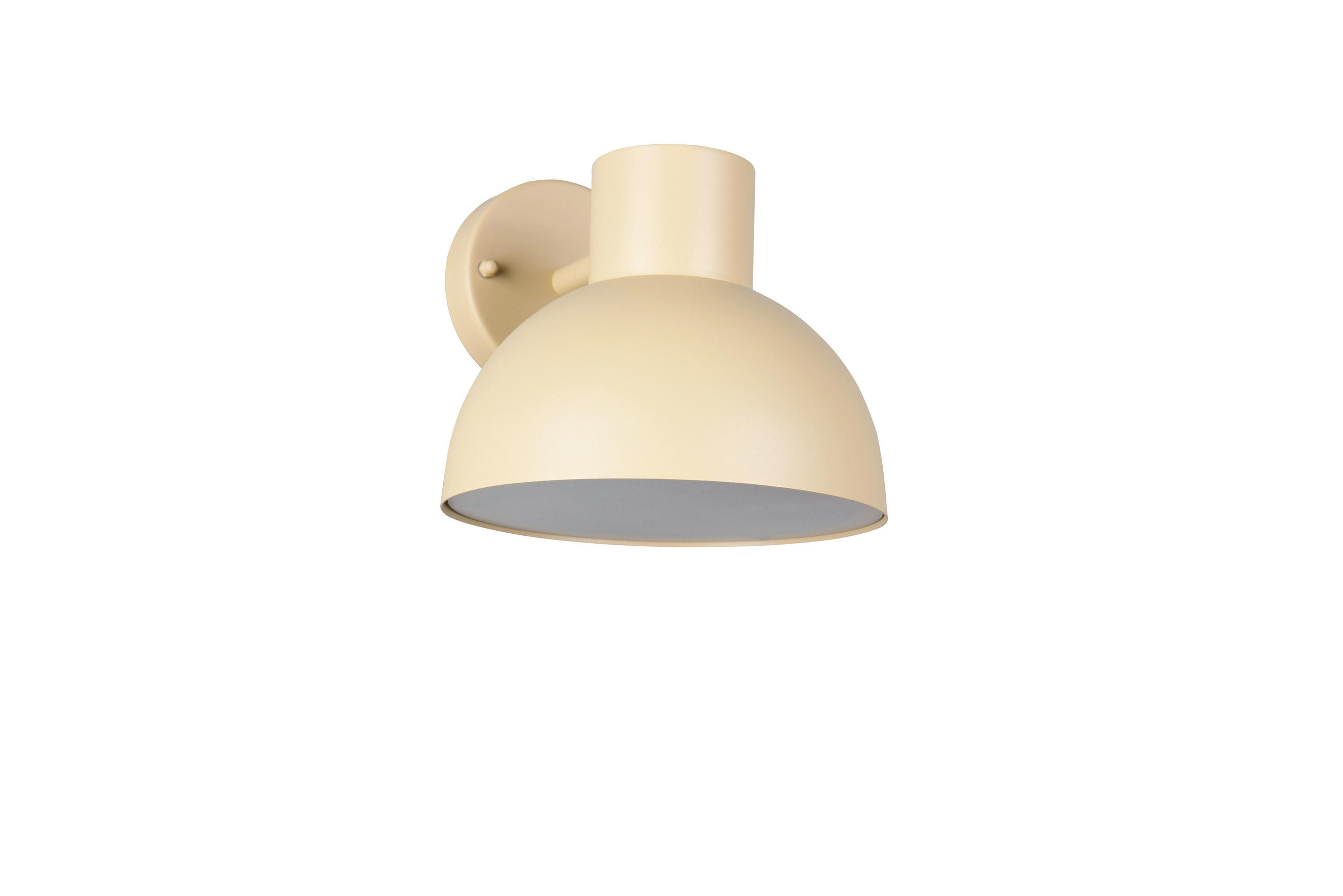 AUSSENWANDLEUCHTE Elbe 24/18,5 cm  - Sandfarben/Weiß, Design, Kunststoff/Metall (24/18,5cm) - Trio Leuchten