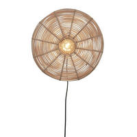 NÁSTĚNNÉ SVÍTIDLO, 10/40/40 cm - přírodní barvy, Trend, přírodní materiály (10/40/40cm) - Good & Mojo