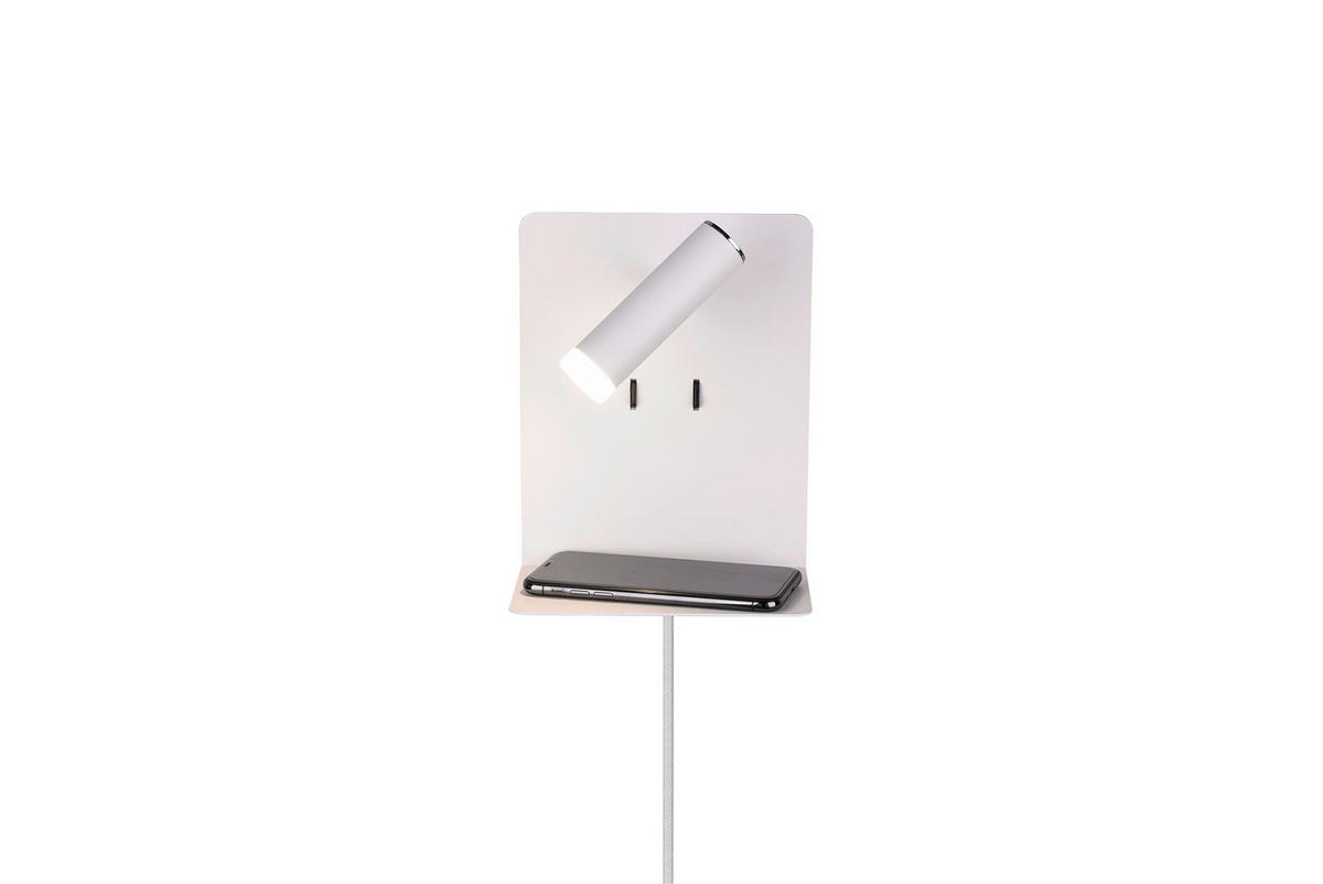 LED-WANDLEUCHTE - Weiss, Basics, Metall (20/16/14cm) - Trio Leuchten