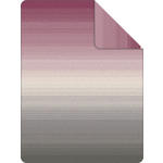 PLAID 150/200 cm  - Rosa/Grau, Basics, Textil (150/200cm) - Novel