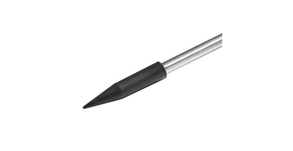 SOLARLEUCHTE - Edelstahlfarben, Design, Kunststoff/Metall (12/70cm) - Boxxx