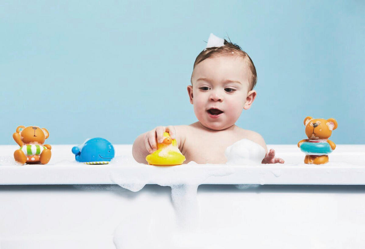 BADESPIELZEUG - Cognac/Gelb, Basics, Kunststoff (0,14kg) - Hape