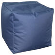 SITZSACK beschichtet 90 L  - Blau, Design, Textil (40/40/40cm) - Xora