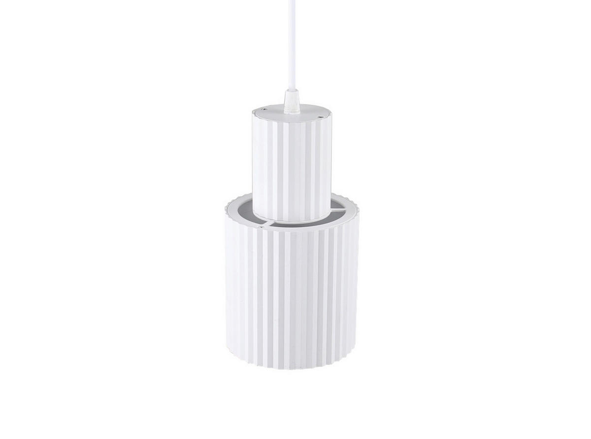 HÄNGELEUCHTE 22/150 cm    - Weiss, Design, Metall (22/150cm)