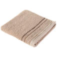 DUSCHTUCH 70/140 cm ELLA  - Beige, KONVENTIONELL, Textil (70/140cm) - Esposa