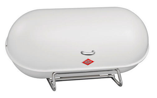 BROTKASTEN - Weiß, KONVENTIONELL, Metall (44,3/21/23cm) - Wesco