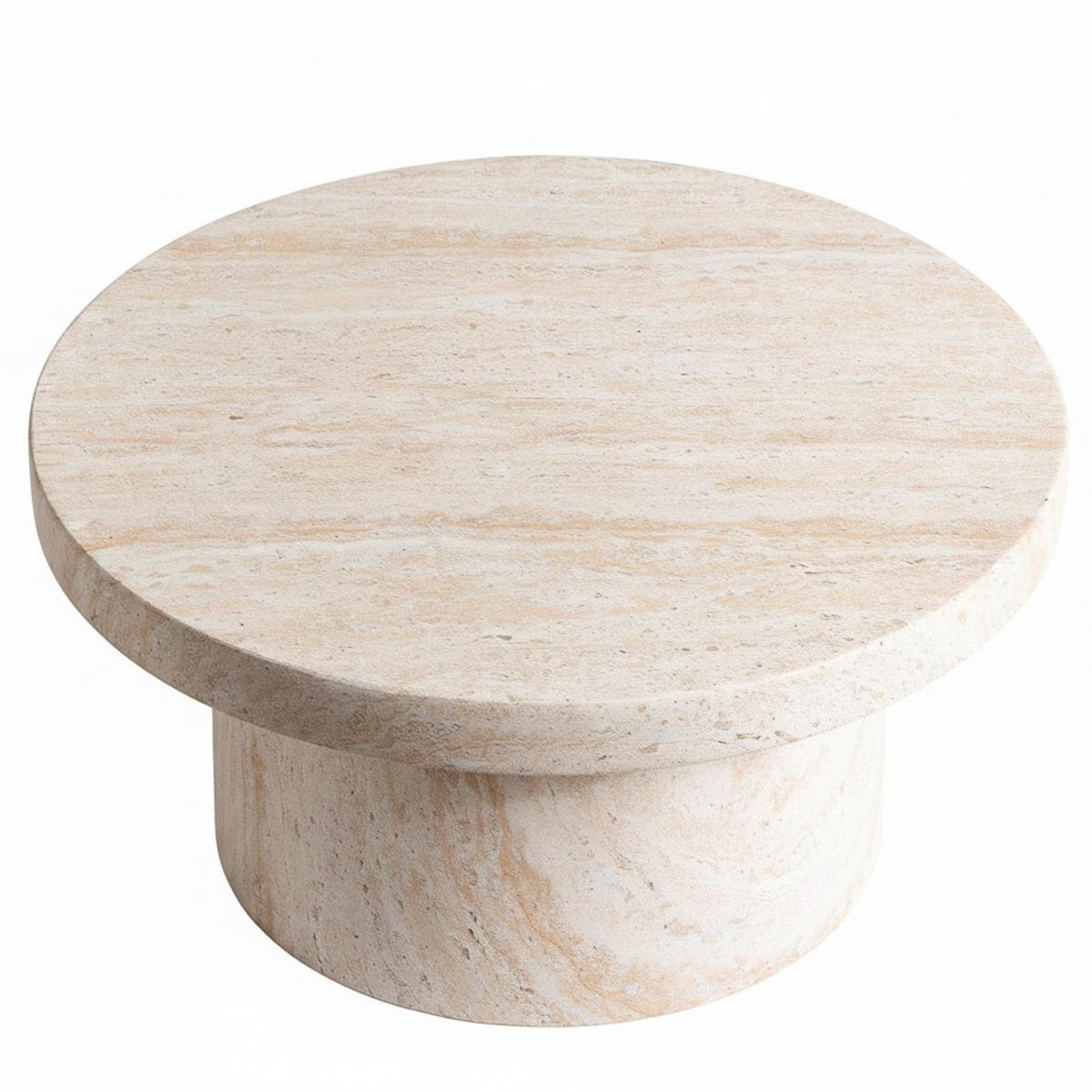 COUCHTISCH in Stein 60/60/30 cm  - Kaschmir, Design, Stein (60/60/30cm) - MID.YOU