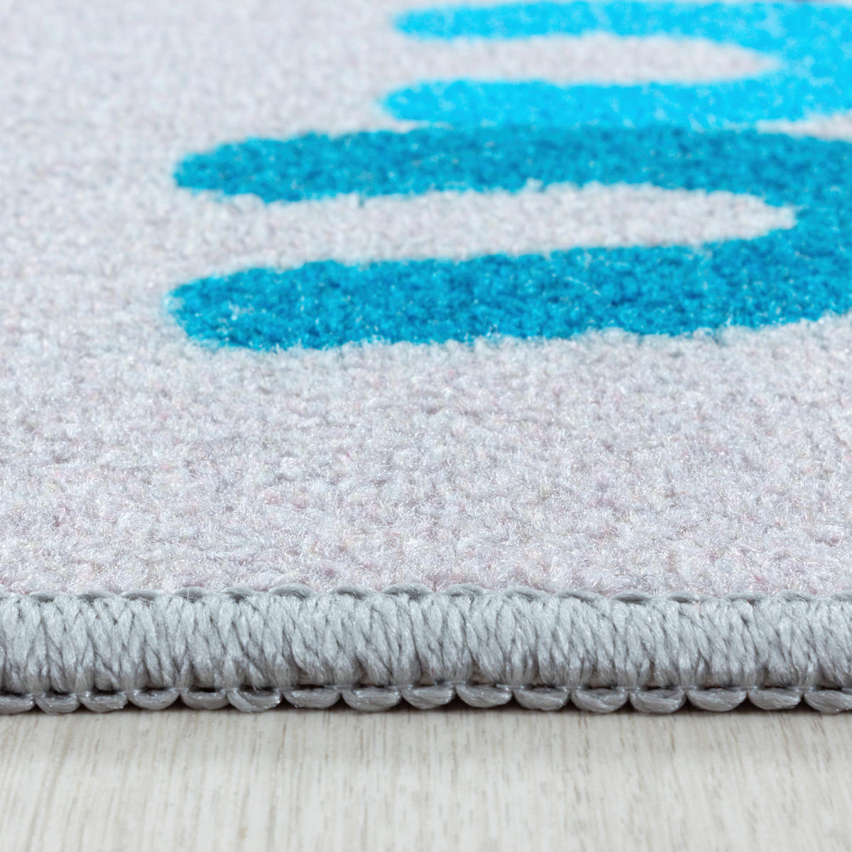 BARNMATTA 120/170 cm Play 2904 grau  - grå, Basics, textil/plast (120/170cm)