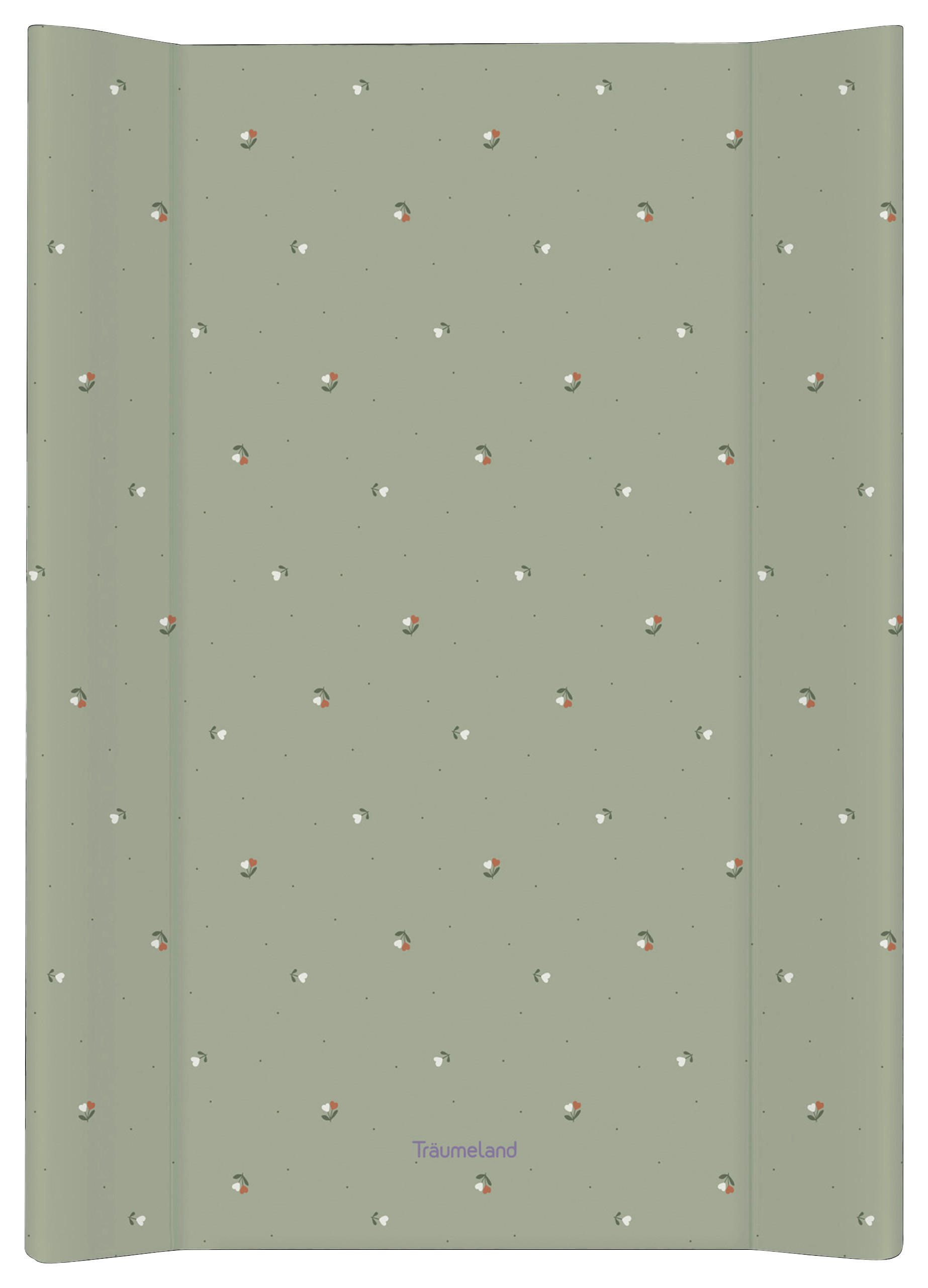 WICKELAUFLAGE Fiore grün  - Multicolor, Basics, Kunststoff (50/70/5cm) - Träumeland