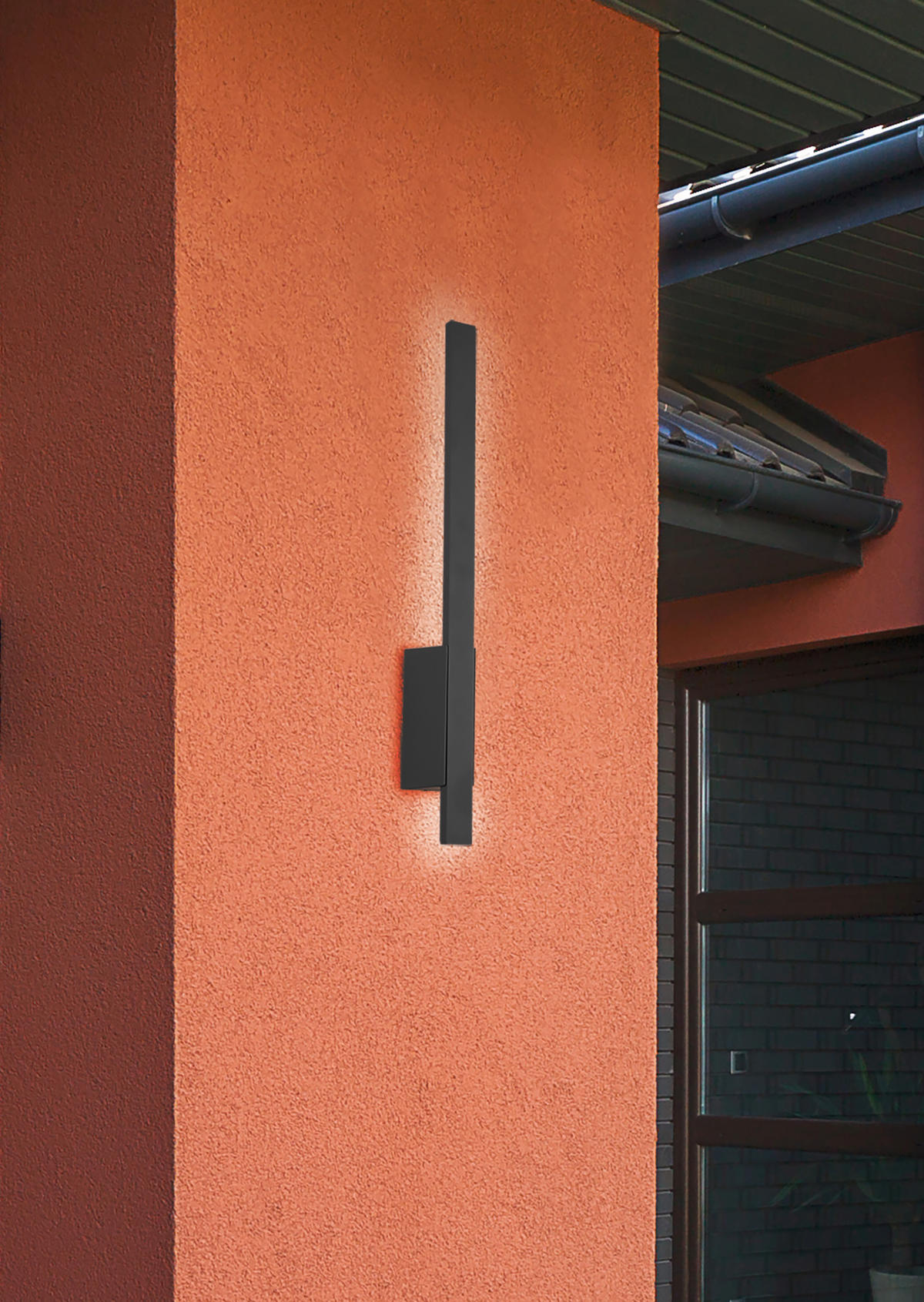 AUSSENWANDLEUCHTE - Anthrazit, Design, Metall (50/5/6,5cm) - Trio Leuchten