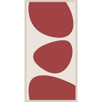AKUSTIKBILD Abstraktes 120/60 cm  - Multicolor, Basics, Naturmaterialien/Holz (120/60cm) - Euroart