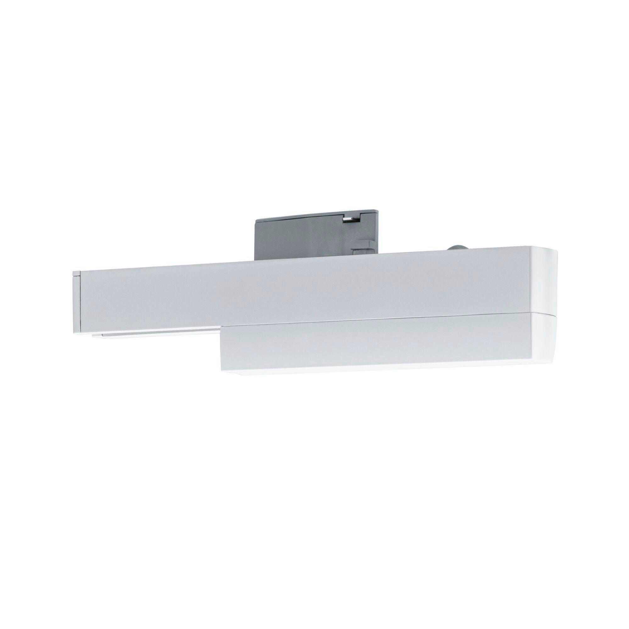 SCHIENENSYSTEM-ADAPTER - Weiß, Basics, Kunststoff (16,6/5,0cm) - Paulmann