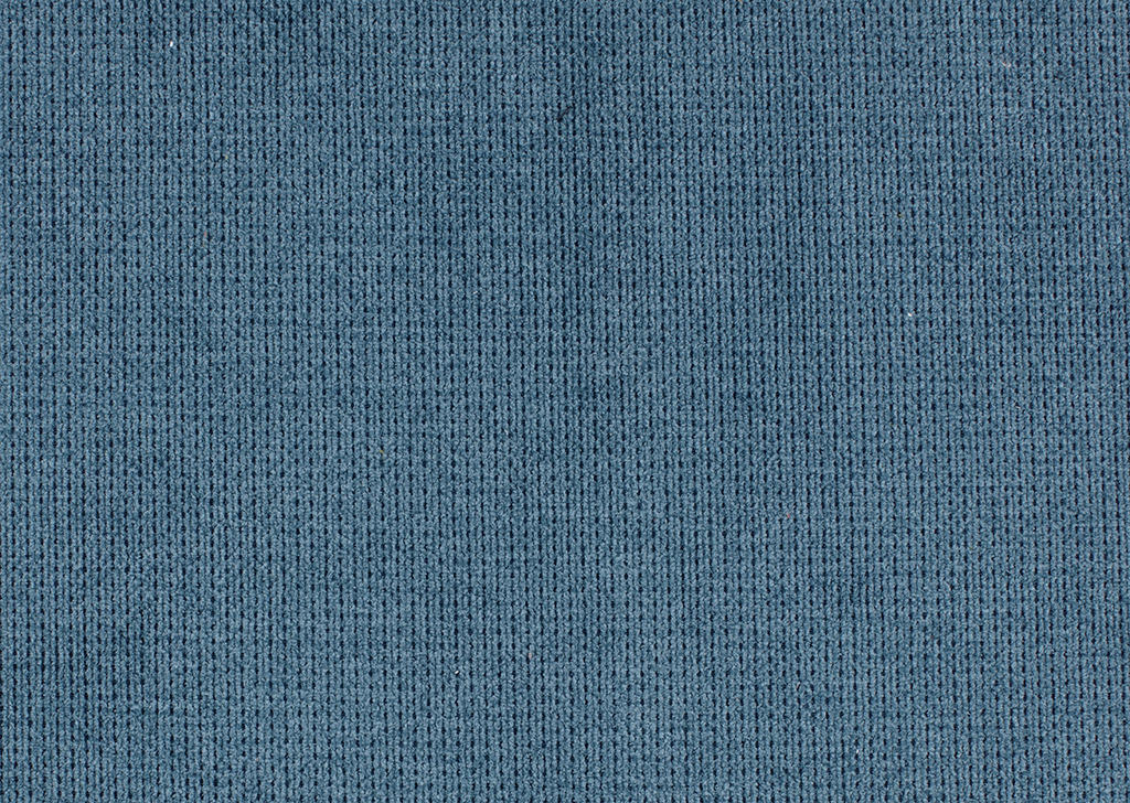 ECKSOFA Blau  - Chromfarben/Blau, Design, Textil/Metall (221/251cm) - Dieter Knoll