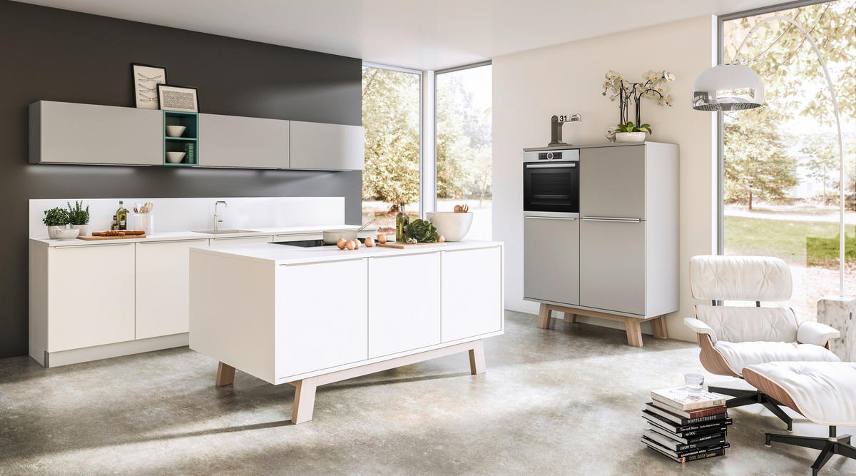 EINBAUKÜCHE   - Design, Holzwerkstoff - Dieter Knoll