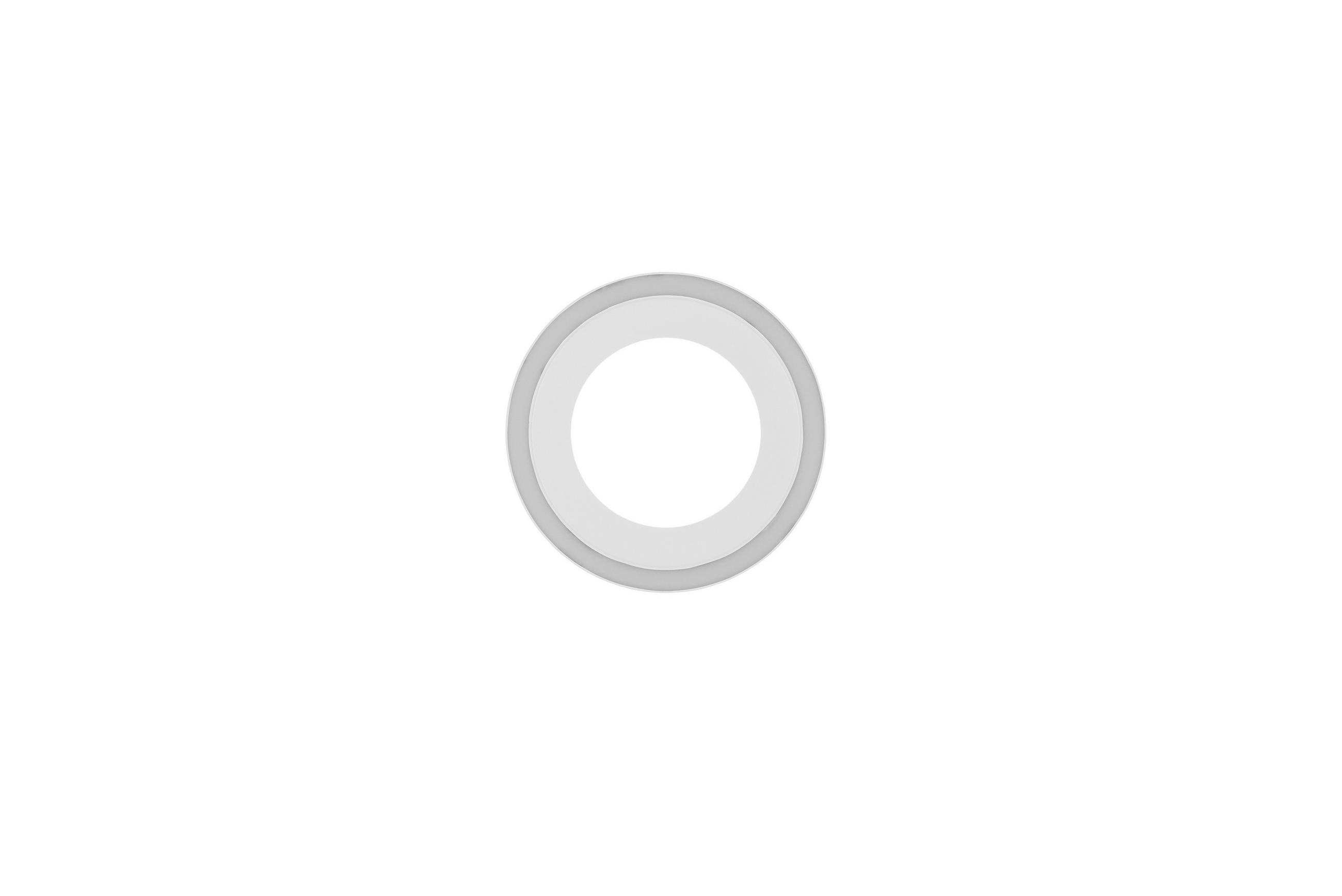LED-DECKENLEUCHTE  20/4 cm    - Weiss, Basics, Kunststoff (20/4cm)