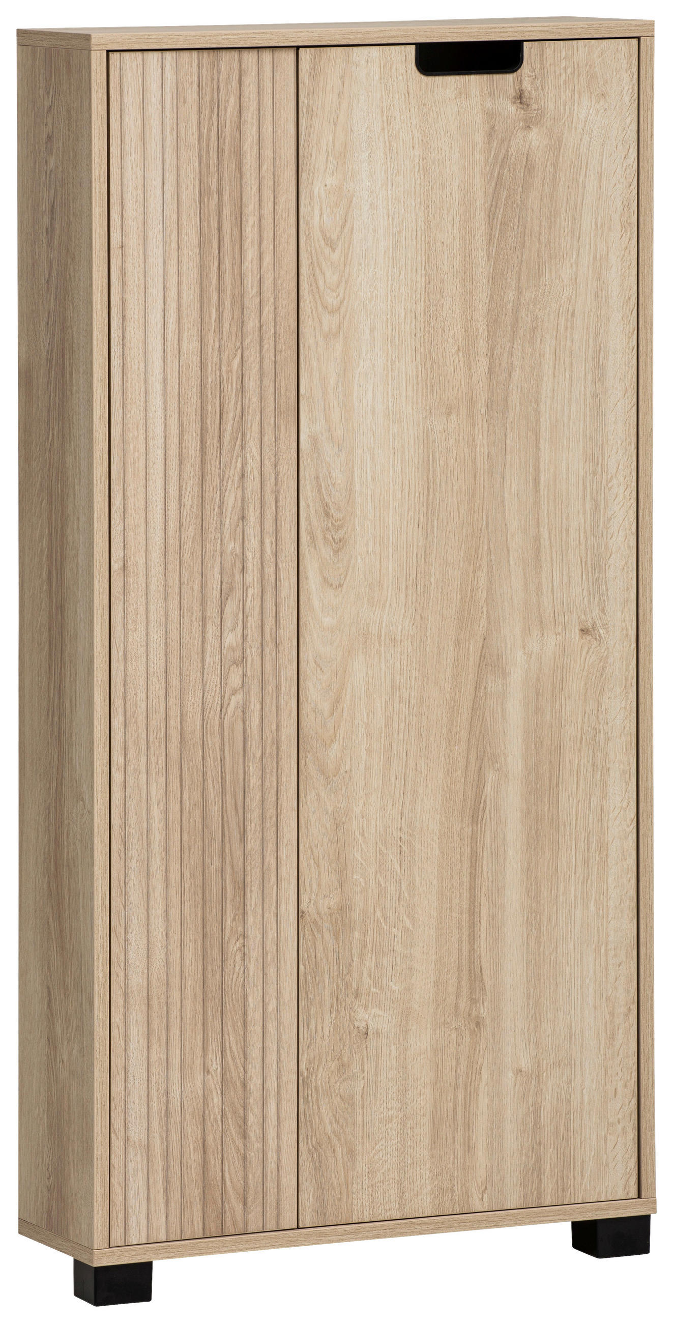 HIGHBOARD  in 59,8/124/19,55 cm  - Schwarz/Eiche Artisan, Design, Holzwerkstoff/Kunststoff (59,8/124/19,55cm) - MID.YOU
