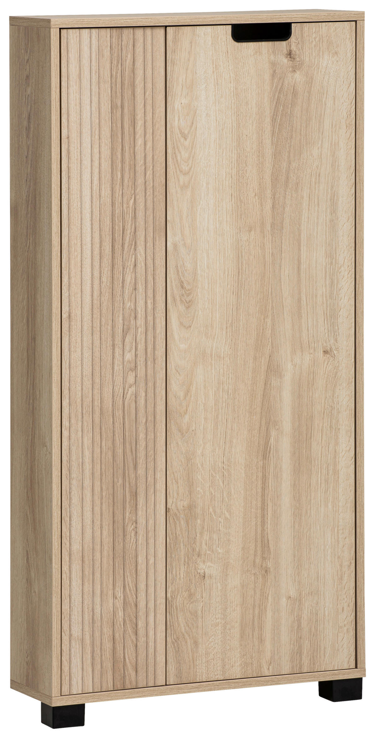 HIGHBOARD  in 59,8/124/19,55 cm  - Schwarz/Eiche Artisan, Design, Holzwerkstoff/Kunststoff (59,8/124/19,55cm) - MID.YOU