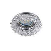 EINBAUSPOT 9,0/9,5 cm   - Chromfarben, LIFESTYLE, Glas/Metall (9,0/9,5cm) - Trio Leuchten