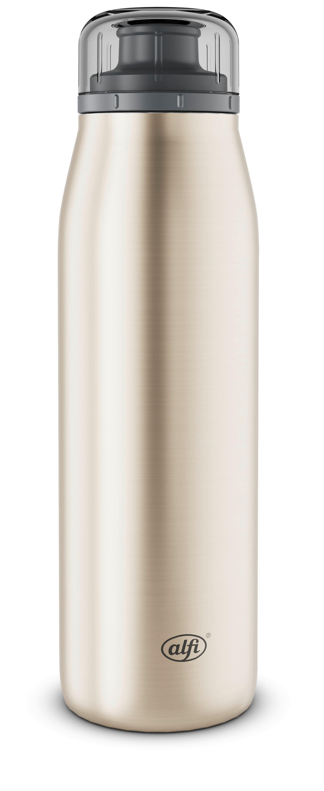 ISOLIERFLASCHE ISO Bottle 0,35 L  - Champagner, Design, Metall (0,50l) - Alfi