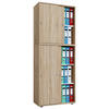 AKTENSCHRANK Sonoma Eiche  - Sonoma Eiche, Basics, Holzwerkstoff (70/183/37cm) - MID.YOU