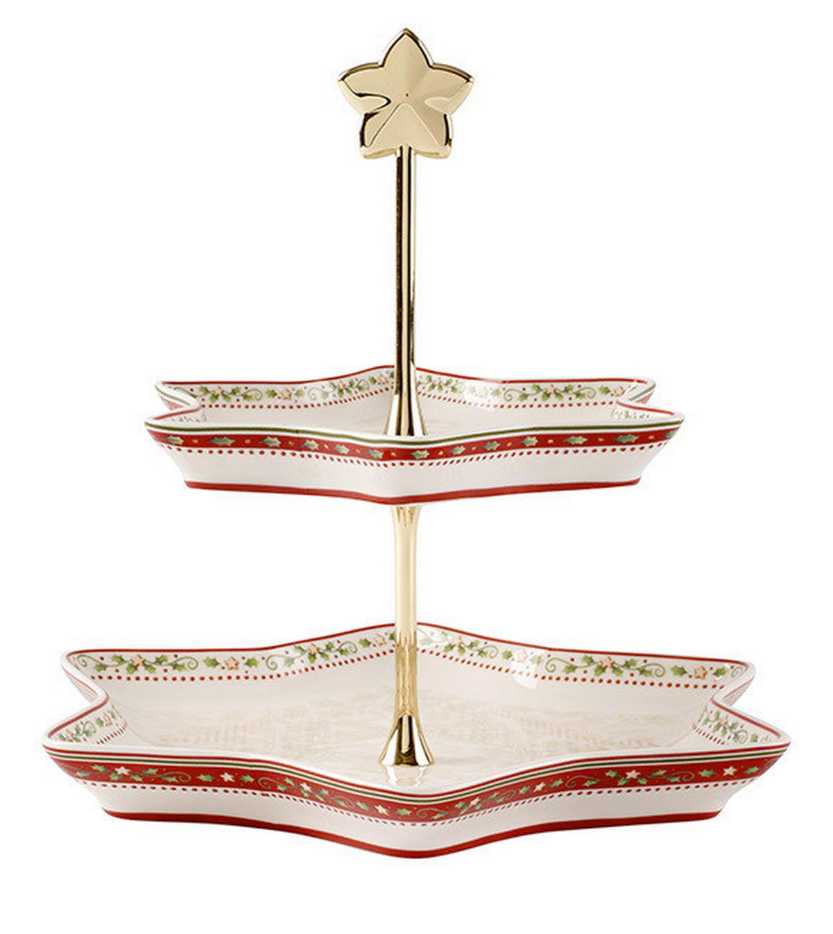 STALAK ZA CUPCAKE - višebojno/zlatne boje, Basics, metal/keramika (34cm) - Villeroy & Boch