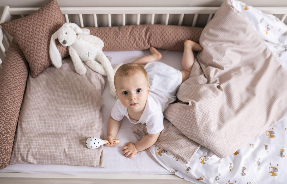 BABYBETTWÄSCHE 80/80 cm  - Multicolor, Basics, Textil (80/80cm) - Träumeland