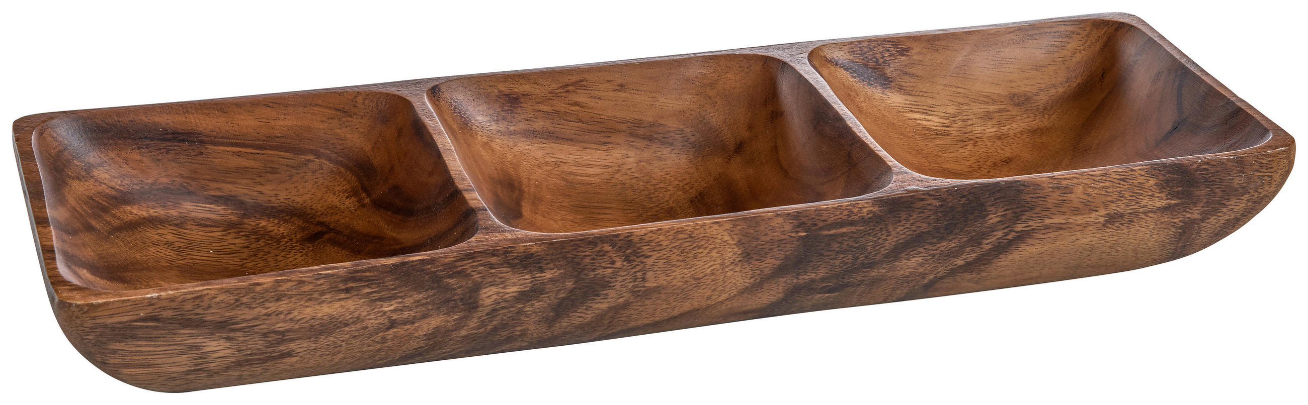 SKODELICA ZA PRIGRIZKE   les      40,5/14/5 cm    - barve akacije, Konvencionalno, les (40,5/14/5cm) - Homeware Profession.