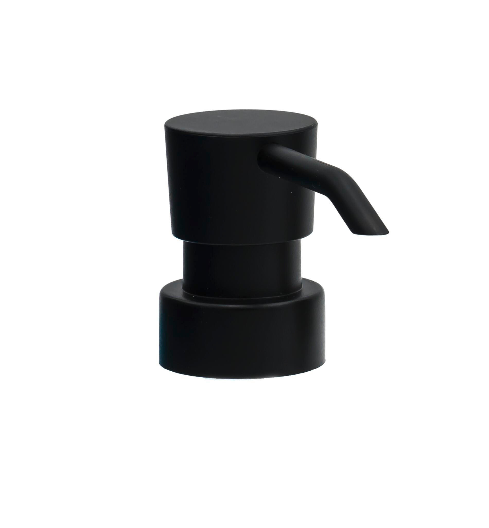Pumpenkopf Kunststoff  - Schwarz, Basics, Kunststoff (8,5/10/3,4cm) - Sadena
