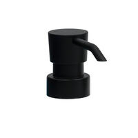 Pumpenkopf Kunststoff  - Schwarz, Basics, Kunststoff (8,5/10/3,4cm) - Sadena