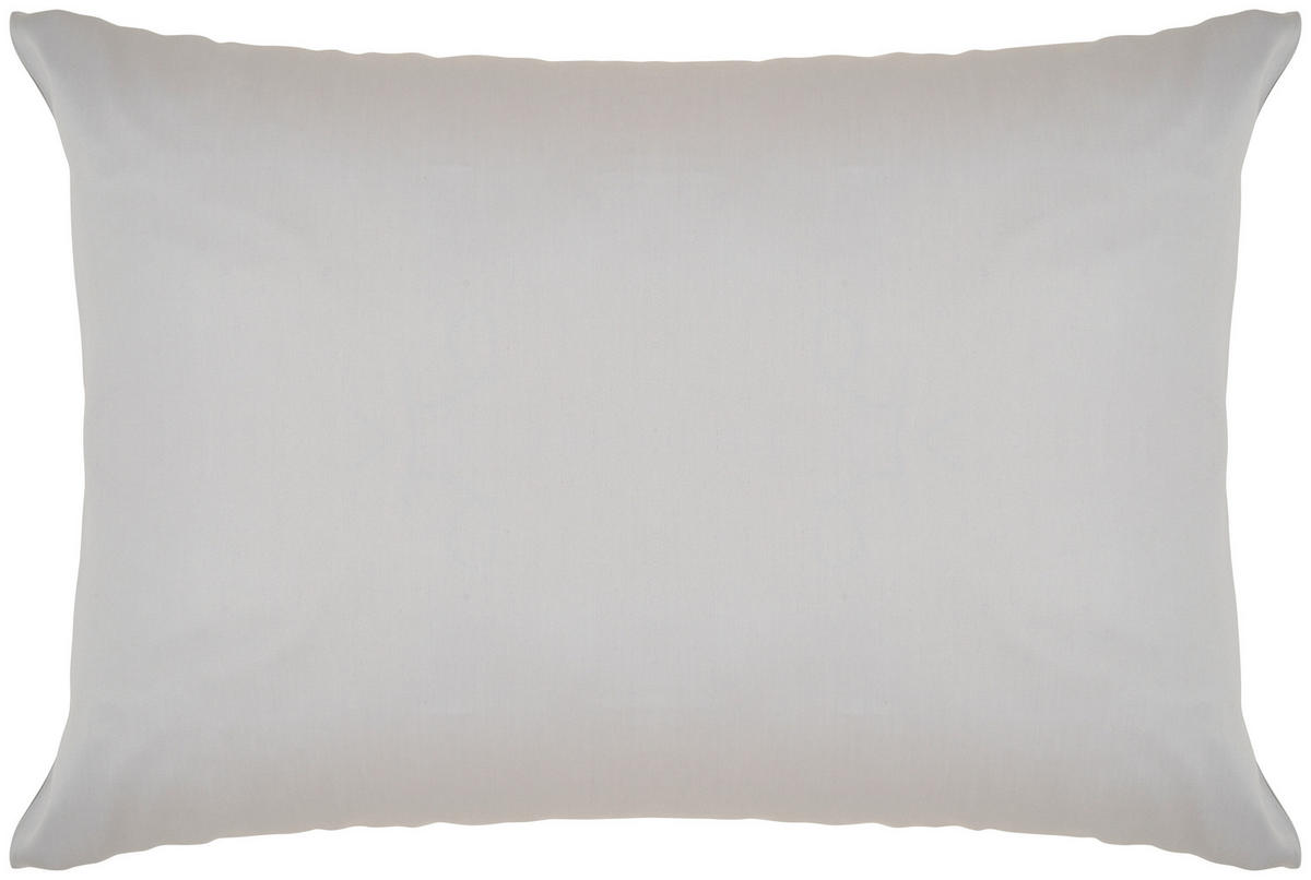POVLAK NA POLŠTÁŘ, 40/60 cm, bavlna - barvy stříbra, Basics, textil (40/60cm) - Novel