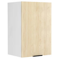 KÜCHENOBERSCHRANK 40/60/31 cm  in Weiß, Honigeiche  - Honigeiche/Schwarz, Trend, Holzwerkstoff/Kunststoff (40/60/31cm) - MID.YOU