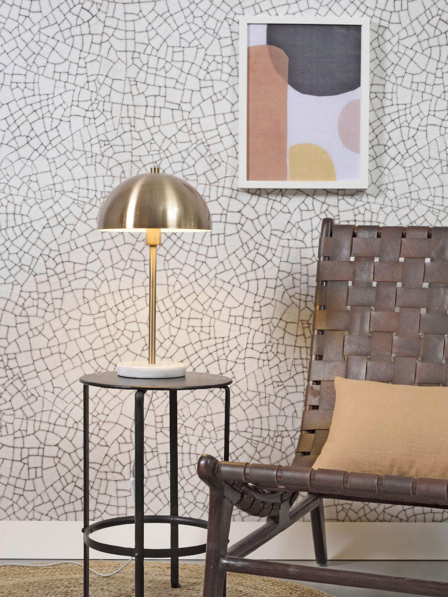 BORDSLAMPA GOOD&MOJO 25/45 cm   - vit/guldfärgad, Trend (25/45cm) - It's about Romi