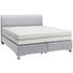 BOXSPRINGBETT 180/200 cm in Hellgrau - Chromfarben/Hellgrau, KONVENTIONELL, Holz/Holzwerkstoff (180/200cm) - Dieter Knoll BOXSPRINGBETT 180/200 cm in Hellgrau - Chromfarben/Hellgrau, KONVENTIONELL, Holz/Holzwerkstoff (180/200cm) - Dieter Knoll