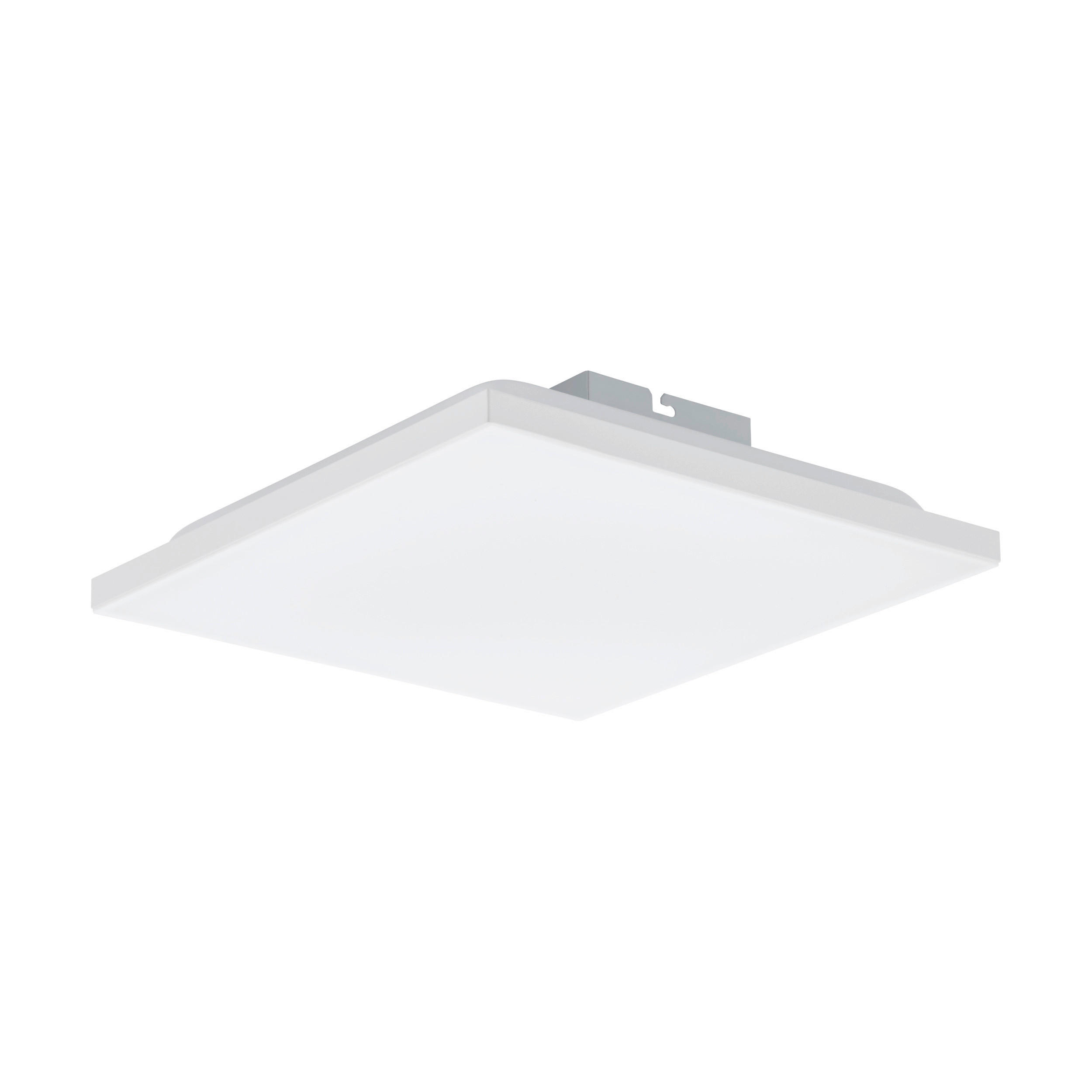 LED-DECKENLEUCHTE 28,7/28,7/6,2 cm  - Weiß, Design, Kunststoff/Metall (28,7/28,7/6,2cm)