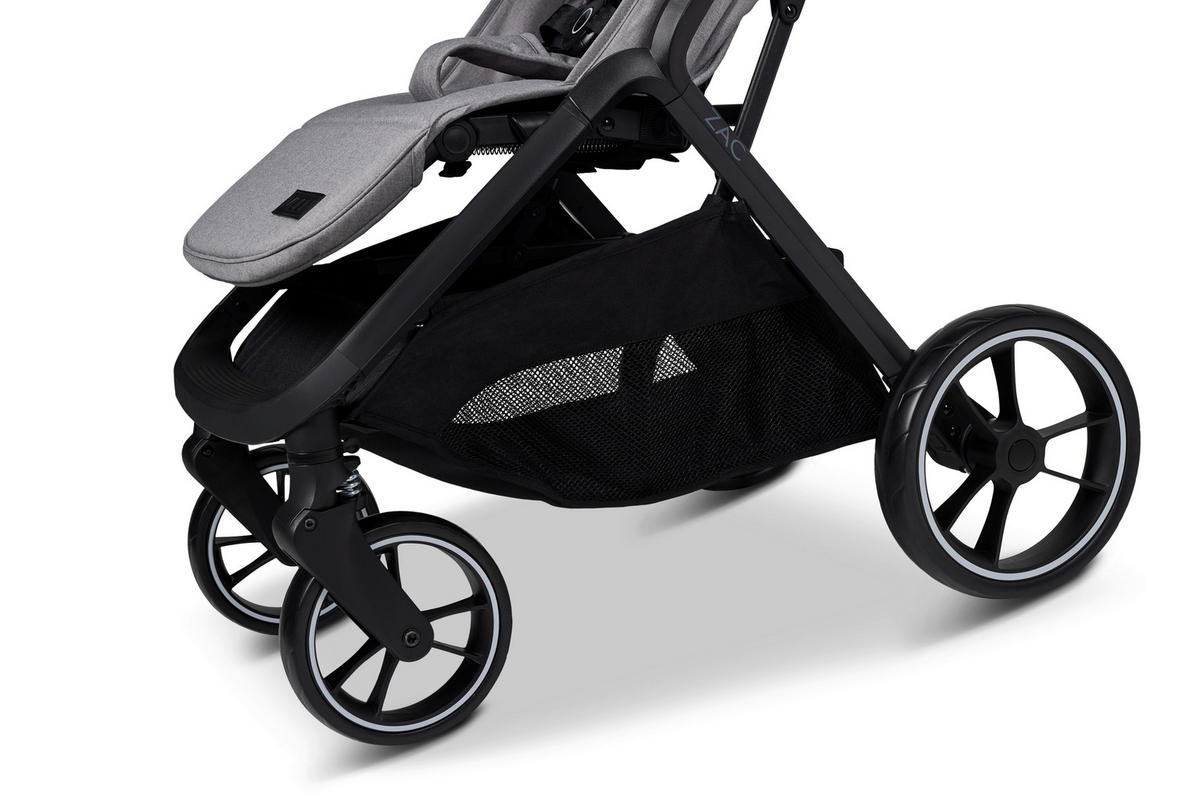 BUGGY Zac  - Schwarz/Grau, Basics, Textil (80/55/102cm) - Moon