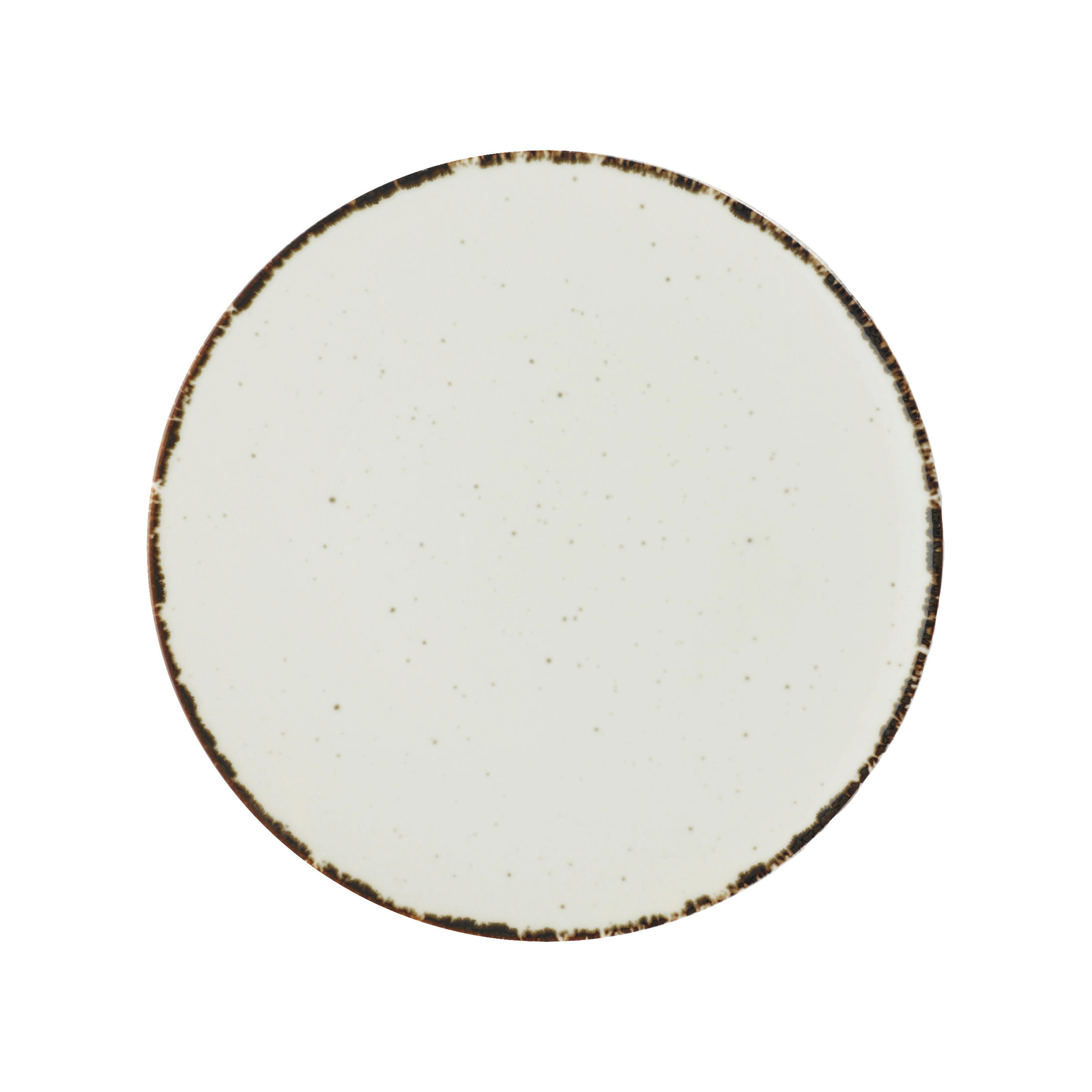 PLITKI TANJIR 28 cm - bela, Lajfstajl, keramika (28cm) - Landscape