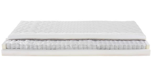 Taschenfederkernmatratze Primavera 140x200cm H2 - Weiß, Textil (140/200cm) - Primatex
