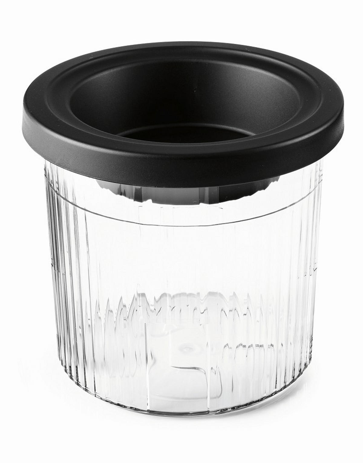EISMASCHINE GOURMETmaxx  - Transparent/Schwarz, Basics, Kunststoff (48,5/21,5/45cm) - GOURMETMAXX