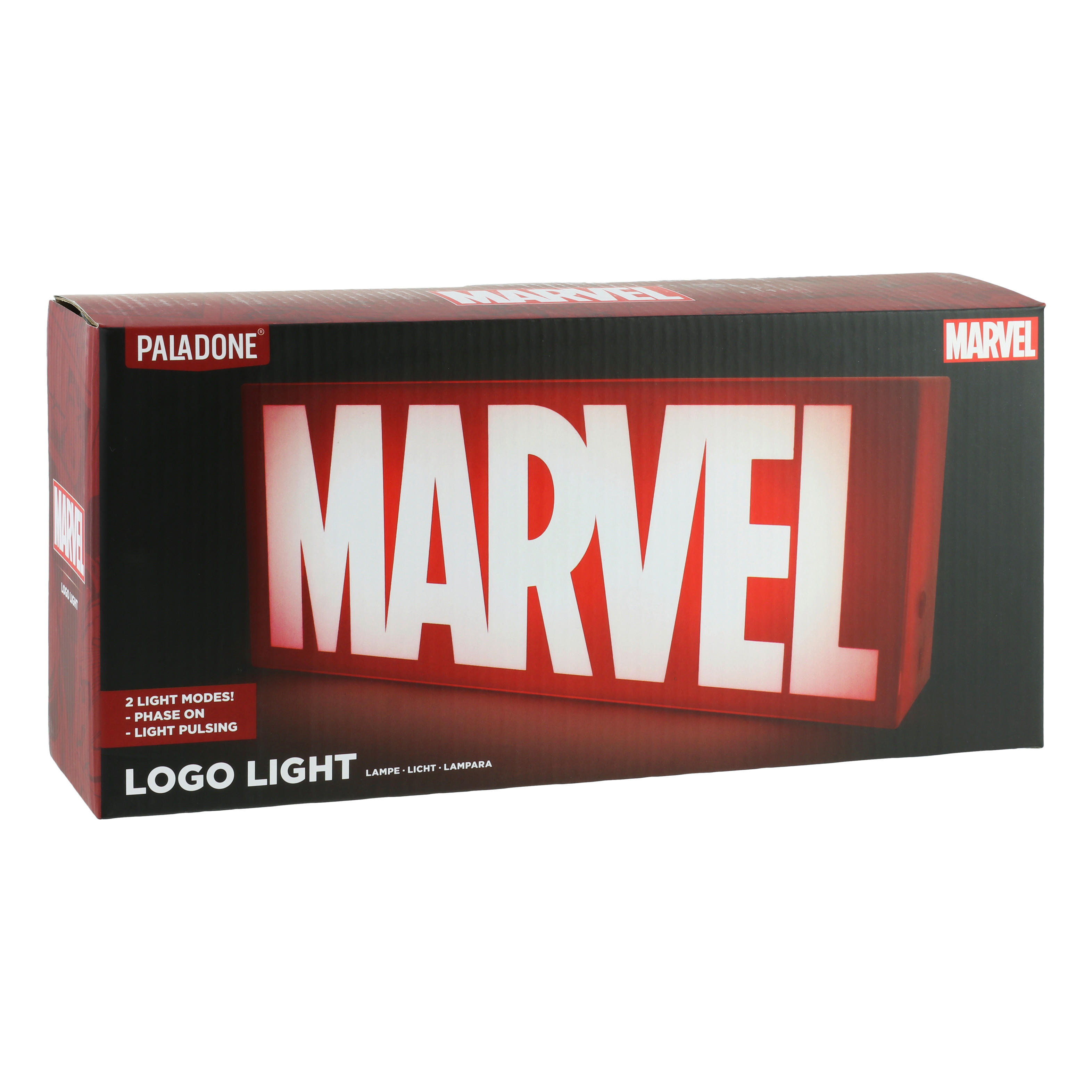 SCHREIBTISCHLEUCHTE Marvel  - Rot/Weiß, Basics, Kunststoff (12/30/6.5cm) - Disney