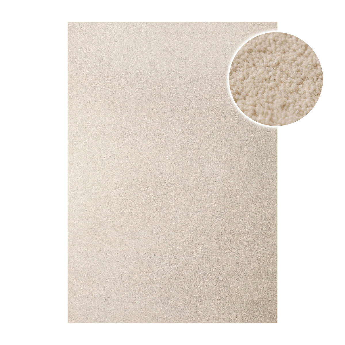 WEBTEPPICH Wohnzimmer 160/230 cm Vegas Creme rechteckig  - Creme, KONVENTIONELL, Textil (160/230cm) - Esprit