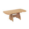 COUCHTISCH in Holzwerkstoff 90-131/65/56-75 cm  - Eichefarben, Konventionell, Holzwerkstoff (90-131/65/56-75cm) - Venda
