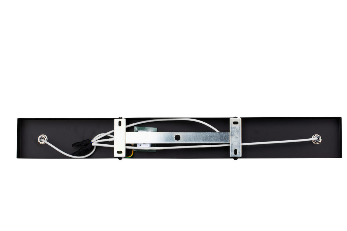 LED-STRAHLER Puk 56/8/10,8 cm   - Schwarz, Design, Metall (56/8/10,8cm) - Novel