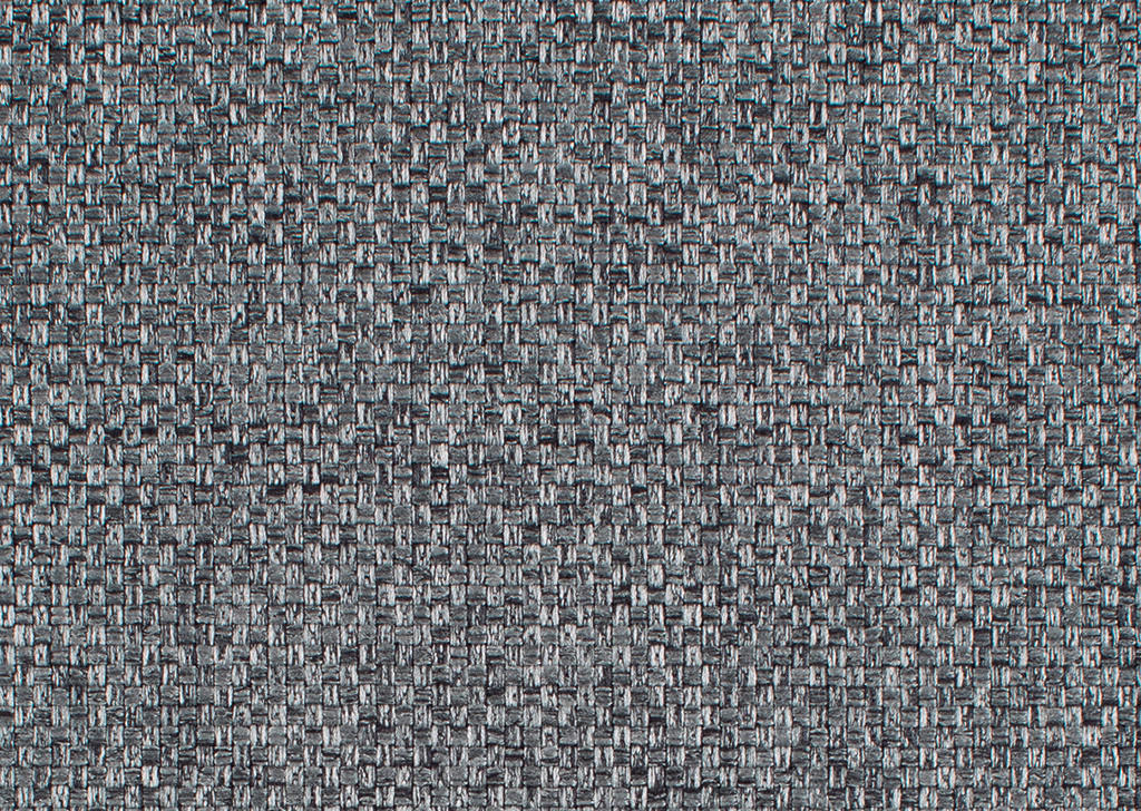 2,5-SITZER in Flachgewebe Grau  - Schwarz/Grau, Design, Textil/Metall (206/86/97cm) - Pure Home Lifestyle