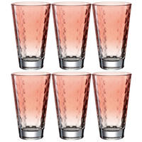 GLÄSERSET Optic 6-teilig  - Basics, Glas (300ml) - Leonardo