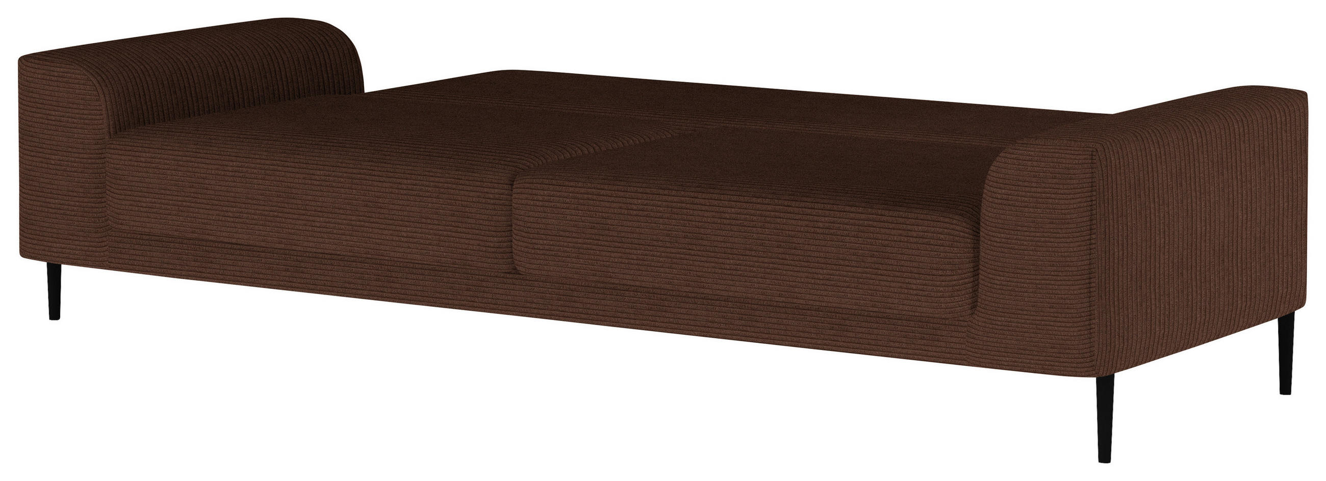Thumbnail - Livetastic Schlafsofa, Dunkelbraun, Textil, Uni, 2-Sitzer, Füllung: Schaumstoff, 250x89x105 cm, Reach, Made in EU, FSC M...