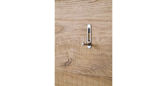 GARDEROBE 3-teilig in 175/190/39 cm - Eichefarben/Weiß, Design, Holzwerkstoff (175/190/39cm) - Carryhome