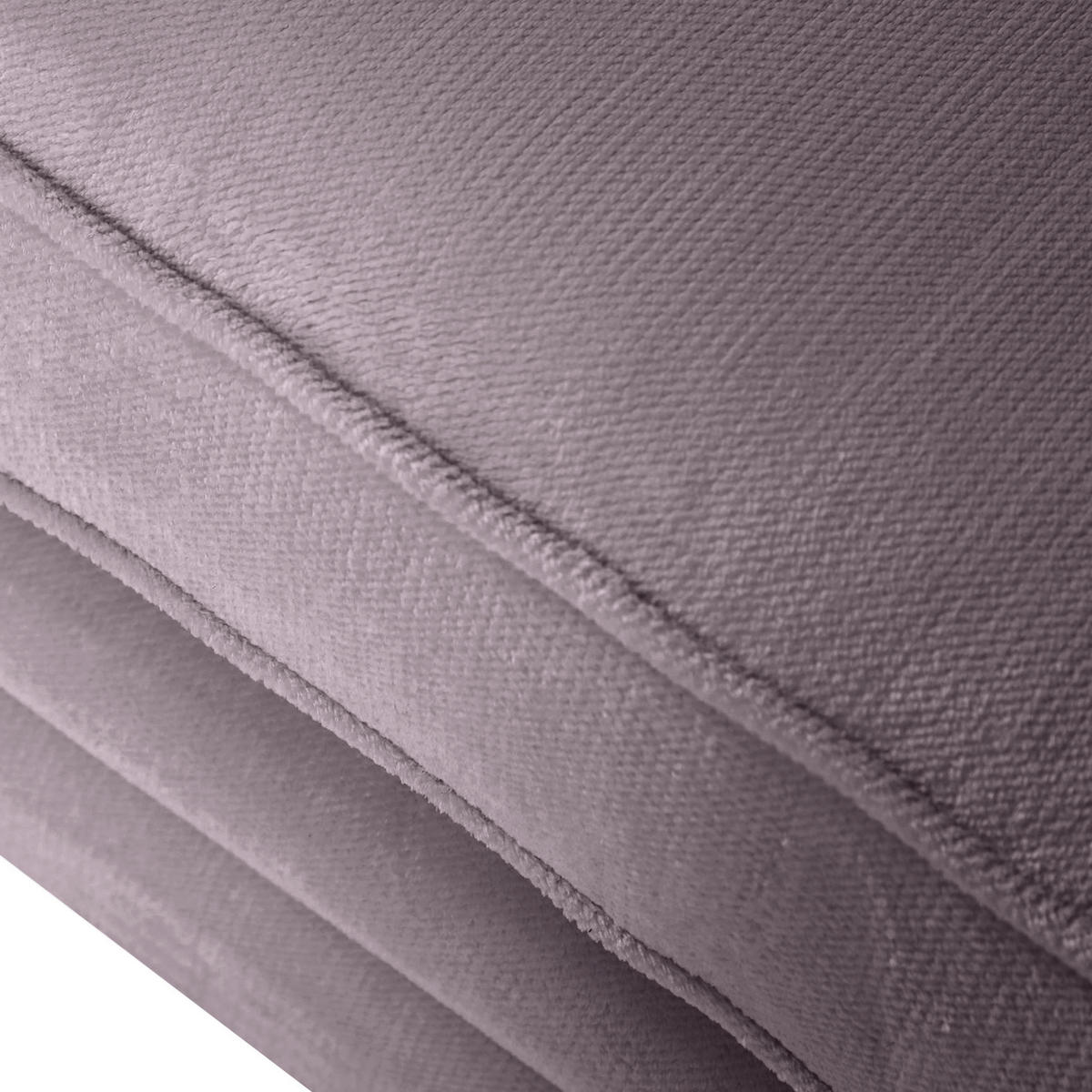 BIG SOFFA i plysch grå  - furufärgad/grå, Trend, trä/textil (273/85/110cm) - MID.YOU