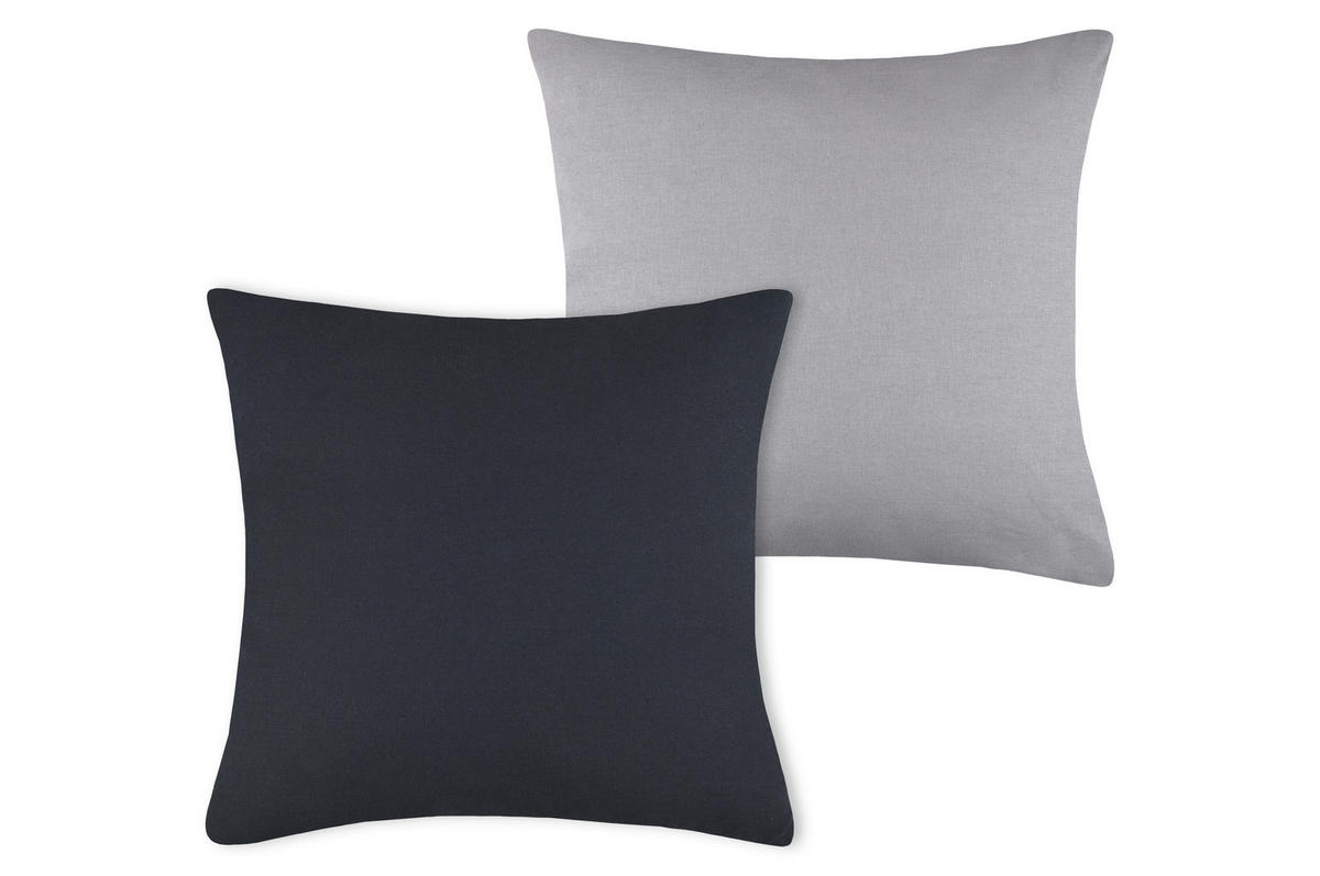 UKRASNI JASTUK   MARIS  - antracit, Konvencionalno, tekstil (50/50cm)