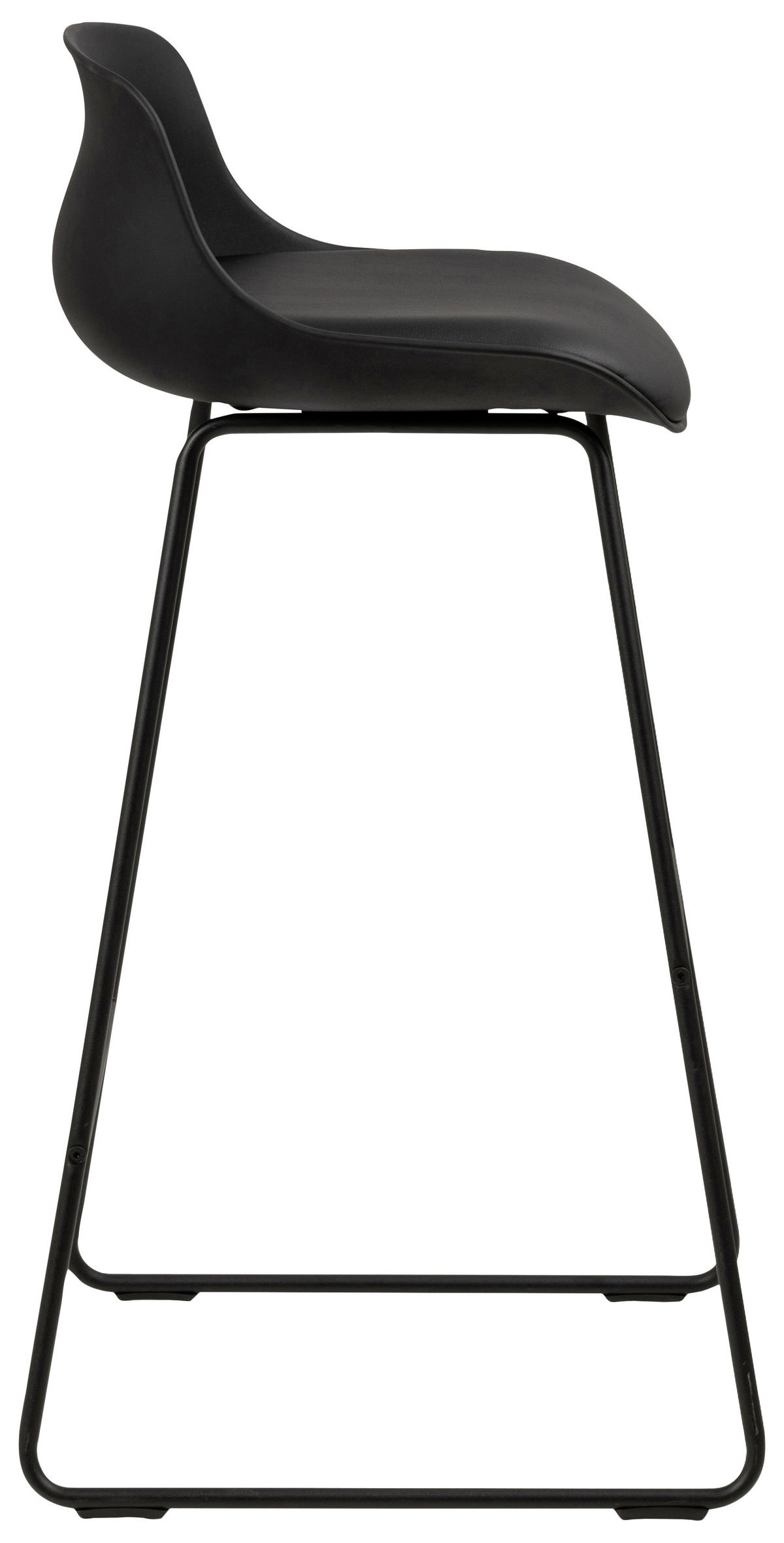 BAROVÁ ŽIDLE, černá - černá, Design, kov/plast (43/94/49cm) - Livetastic
